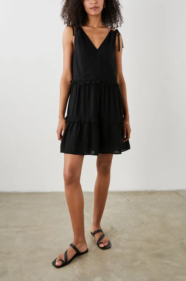 Dresses and Rompers Women Rails Janelle Dress Black