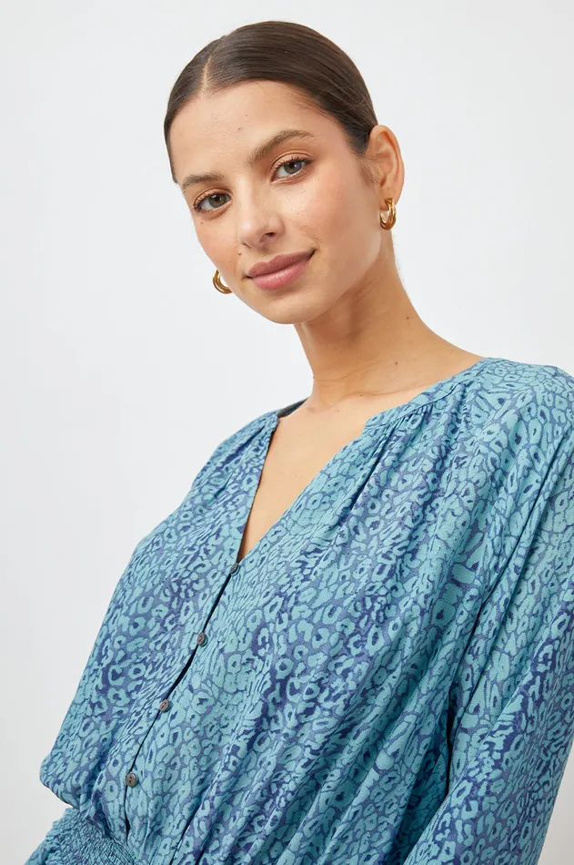 Dresses and Rompers Women Rails Jasmine Dress Jewel Cheetah