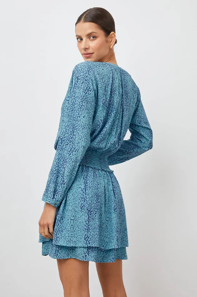 Dresses and Rompers Women Rails Jasmine Dress Jewel Cheetah