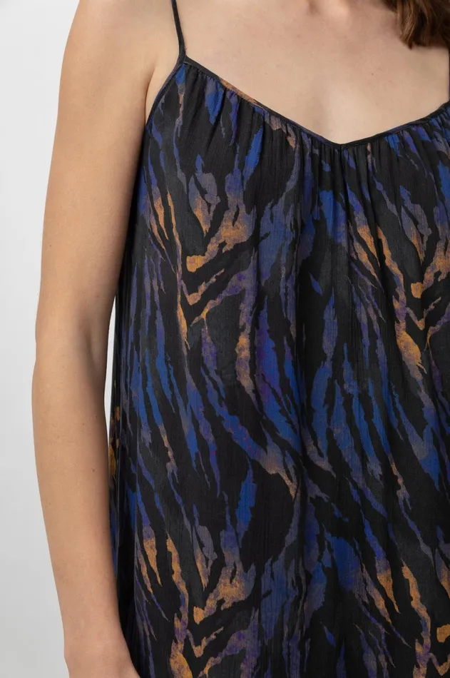 Dresses and Rompers Women Rails Jennica Dress Cobalt Tiger Stripe