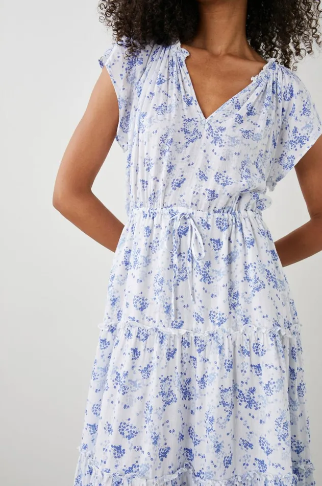 Dresses and Rompers Women Rails Juni Dress Blue Blossoms