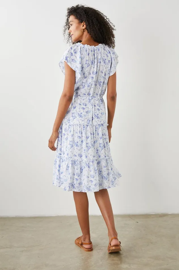 Dresses and Rompers Women Rails Juni Dress Blue Blossoms