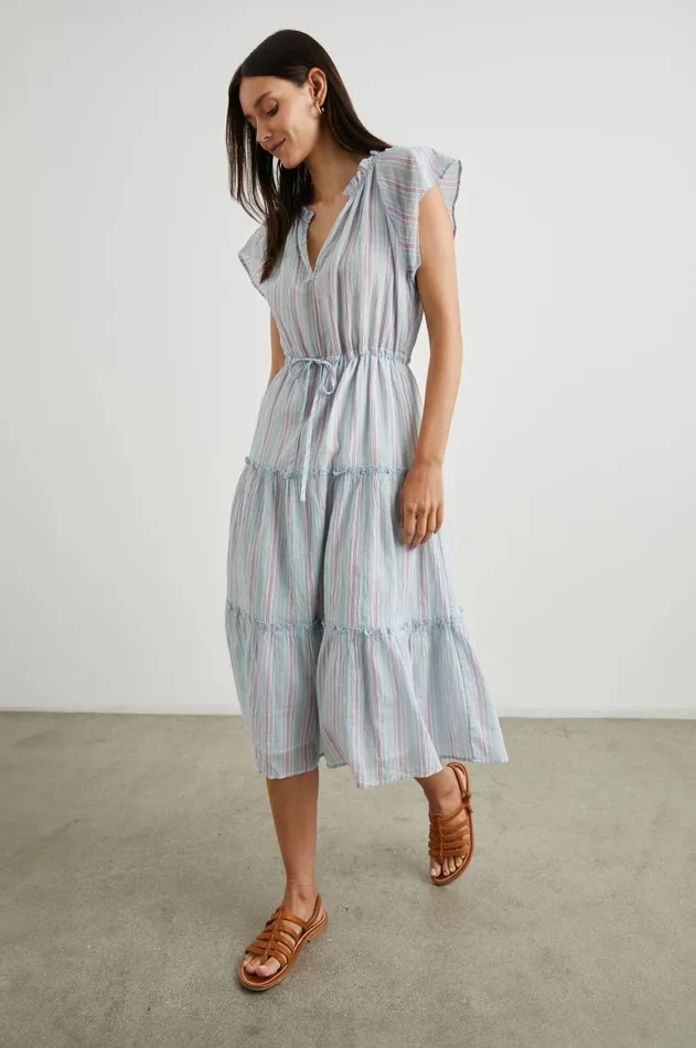 Dresses and Rompers Women Rails Juni Dress Placid Stripe