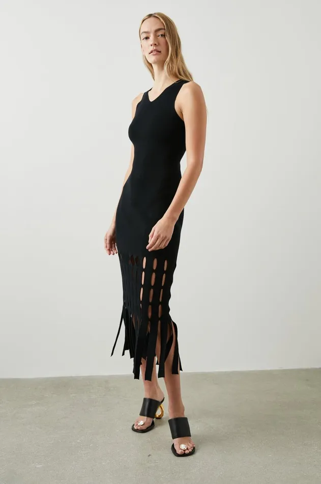 Dresses and Rompers Women Rails Kaia Dress Black