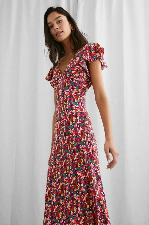 Dresses and Rompers Women Rails Kenz Dress Scarlet Floral
