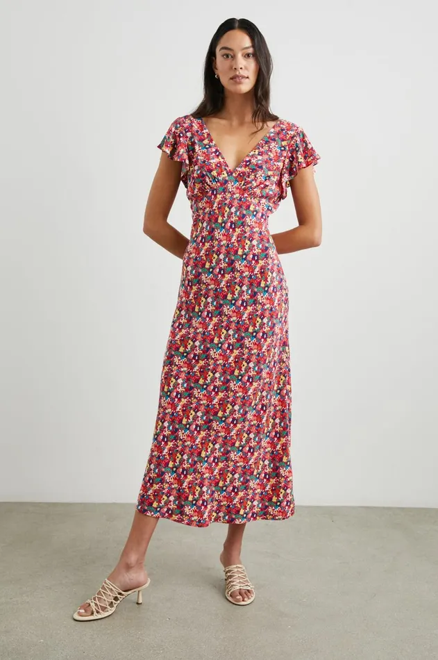Dresses and Rompers Women Rails Kenz Dress Scarlet Floral
