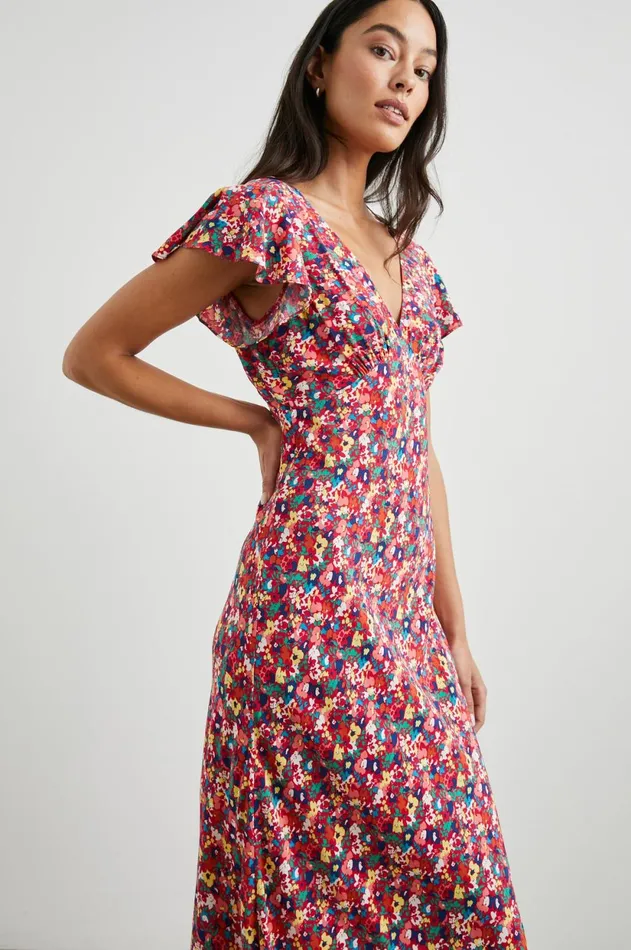 Dresses and Rompers Women Rails Kenz Dress Scarlet Floral