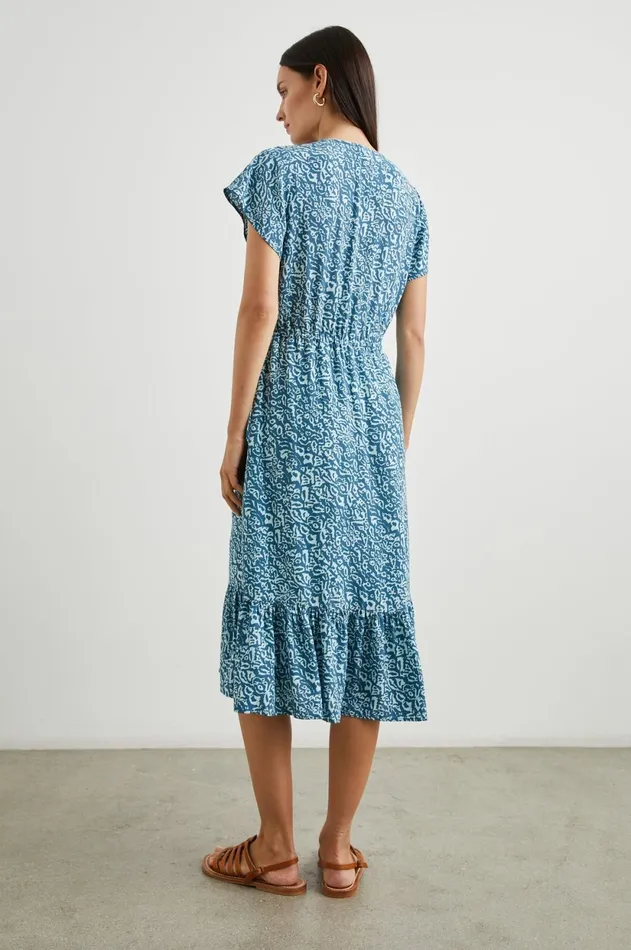 Dresses and Rompers Women Rails Kiki Dress Blue Havana