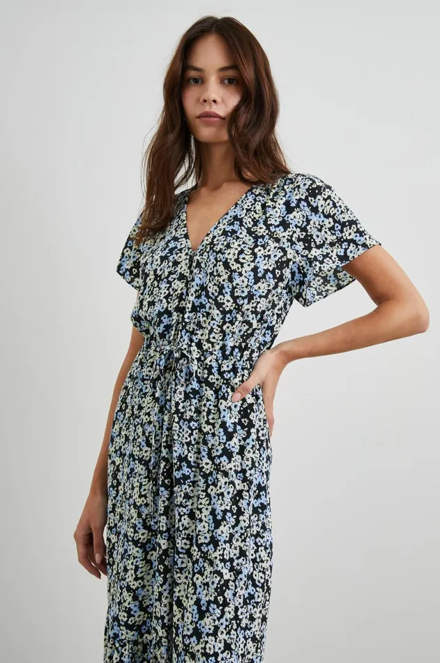 Dresses and Rompers Women Rails Kiki Dress Midnight Meadow Floral