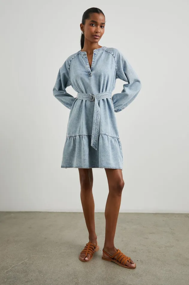 Dresses and Rompers Women Rails Lila Dress Faded Indigo