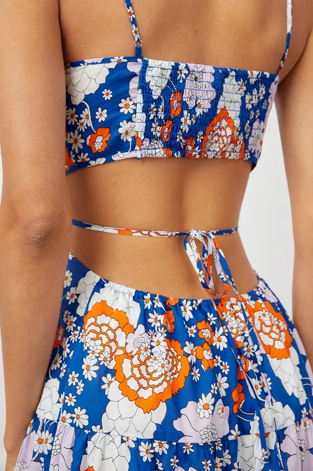 Dresses and Rompers Women Rails Lourdes Dress Cobalt Floral