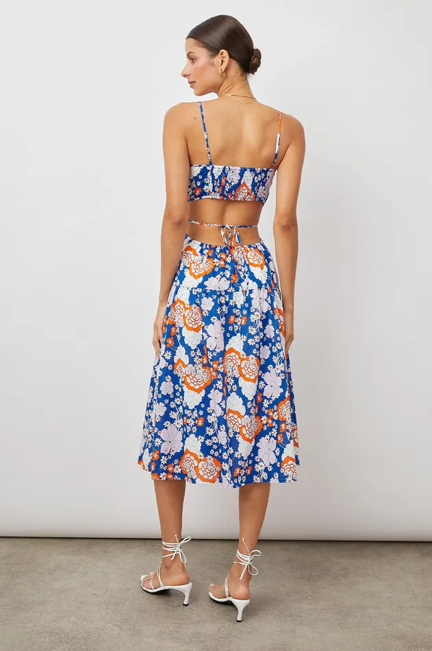 Dresses and Rompers Women Rails Lourdes Dress Cobalt Floral