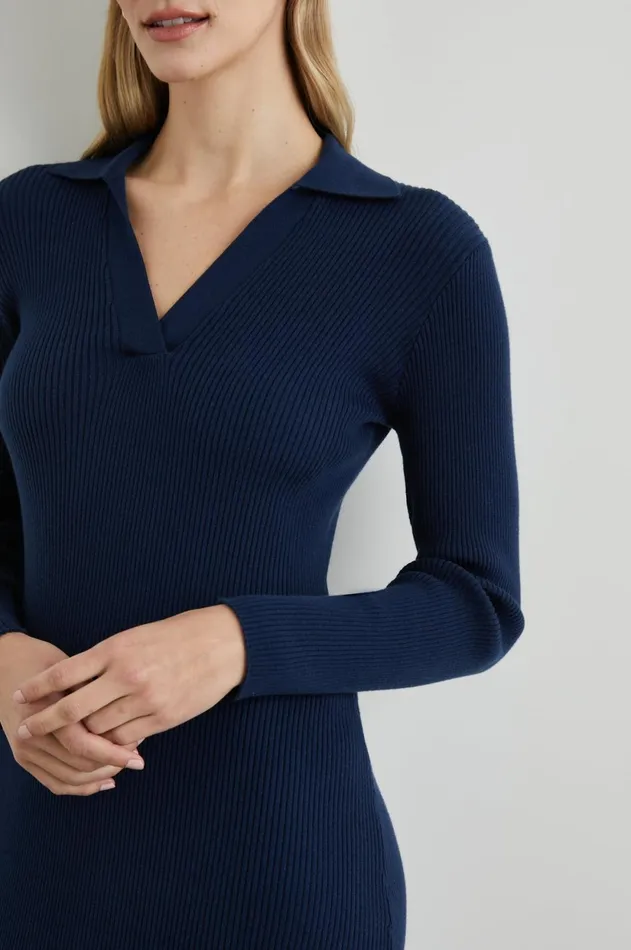 Dresses and Rompers Women Rails Luciana Dress Navy
