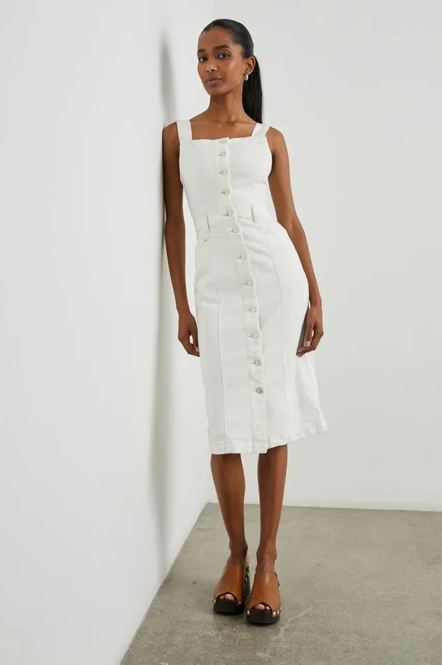 Dresses and Rompers Women Rails Malibu Dress Vintage Ecru