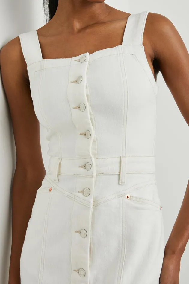 Dresses and Rompers Women Rails Malibu Dress Vintage Ecru