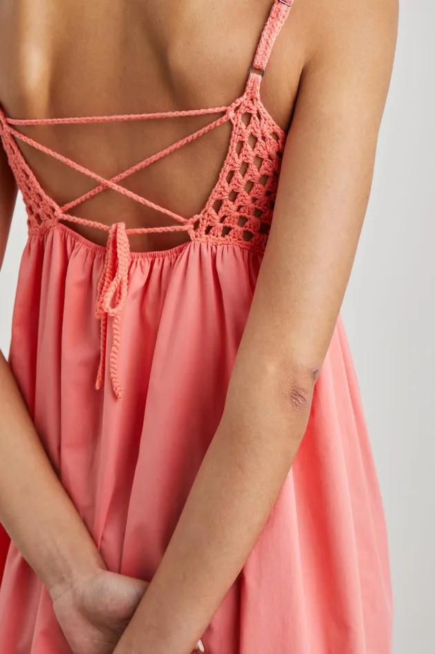 Dresses and Rompers Women Rails Meeka Dress Hot Coral