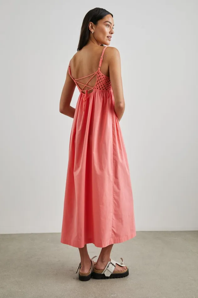 Dresses and Rompers Women Rails Meeka Dress Hot Coral