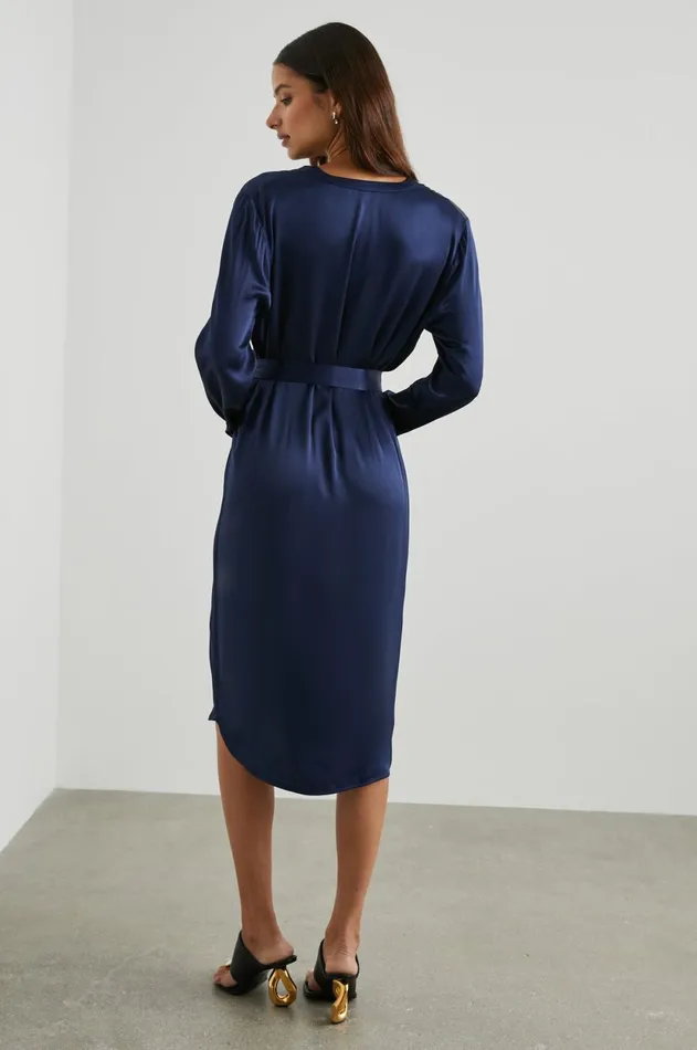 Dresses and Rompers Women Rails Nelle Dress Navy
