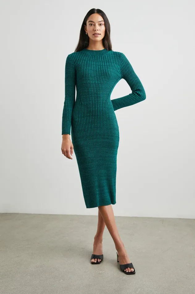 Dresses and Rompers Women Rails Nellie Dress Evergreen