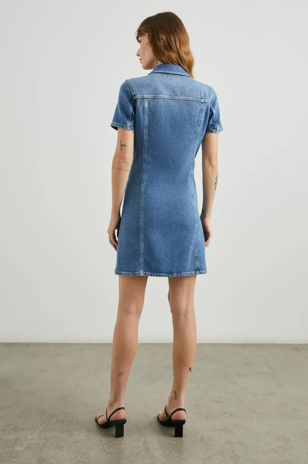 Dresses and Rompers Women Rails Pasadena Dress Cadet Blue