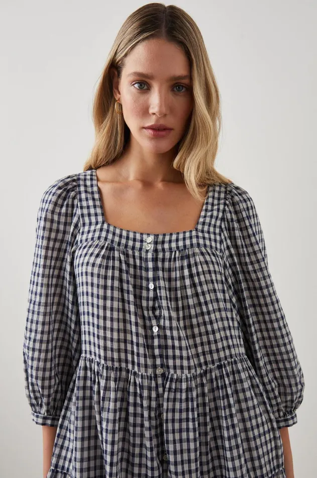 Dresses and Rompers Women Rails Pippa Dress Sailor Check