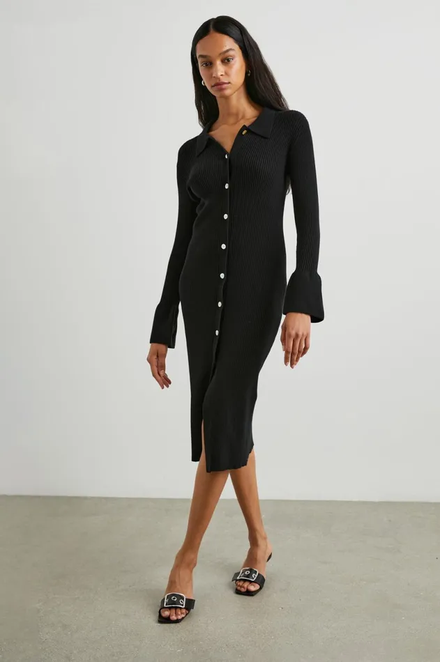 Dresses and Rompers Women Rails Rosalie Dress Black