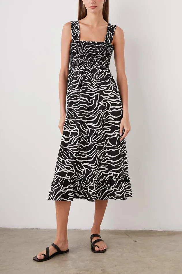 Dresses and Rompers Women Rails Rumi Dress Contour Lines