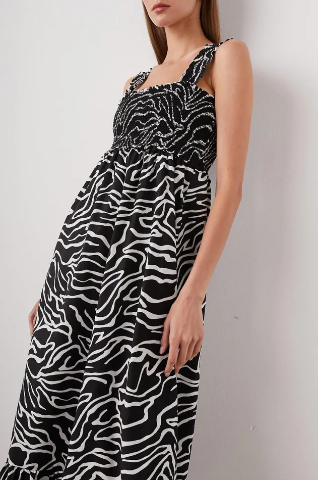 Dresses and Rompers Women Rails Rumi Dress Contour Lines