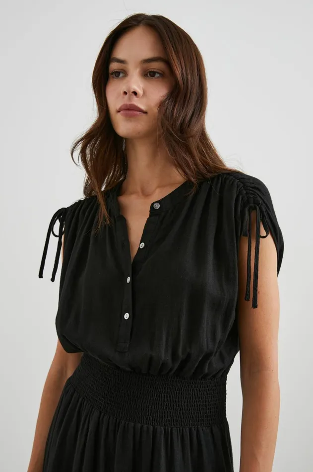 Dresses and Rompers Women Rails Samina Dress Black