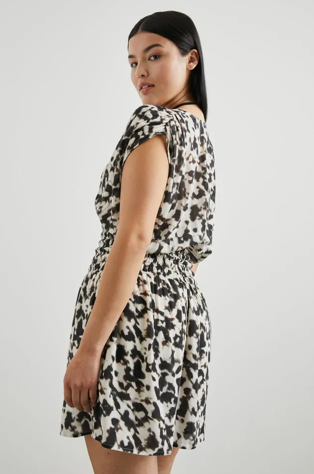 Dresses and Rompers Women Rails Siera Dress Blurred Cheetah