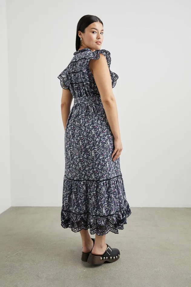 Dresses and Rompers Women Rails Sofie Dress Midnight Hyacinth
