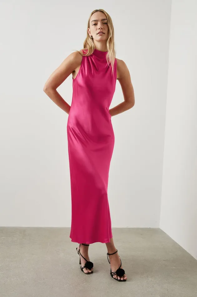 Dresses and Rompers Women Rails Solana Dress Magenta