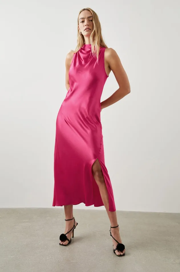 Dresses and Rompers Women Rails Solana Dress Magenta