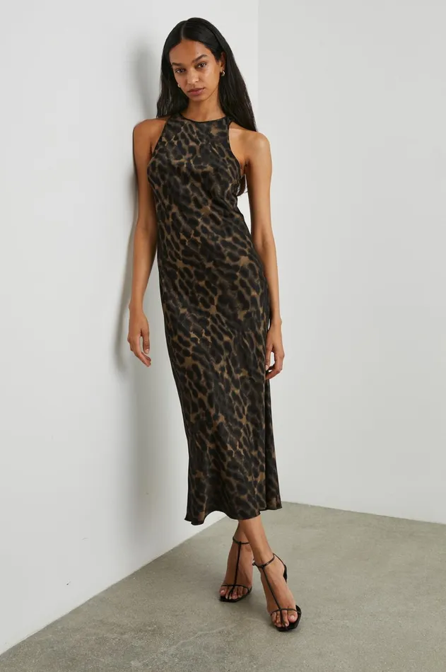 Dresses and Rompers Women Rails Solene Dress Umber Leopard