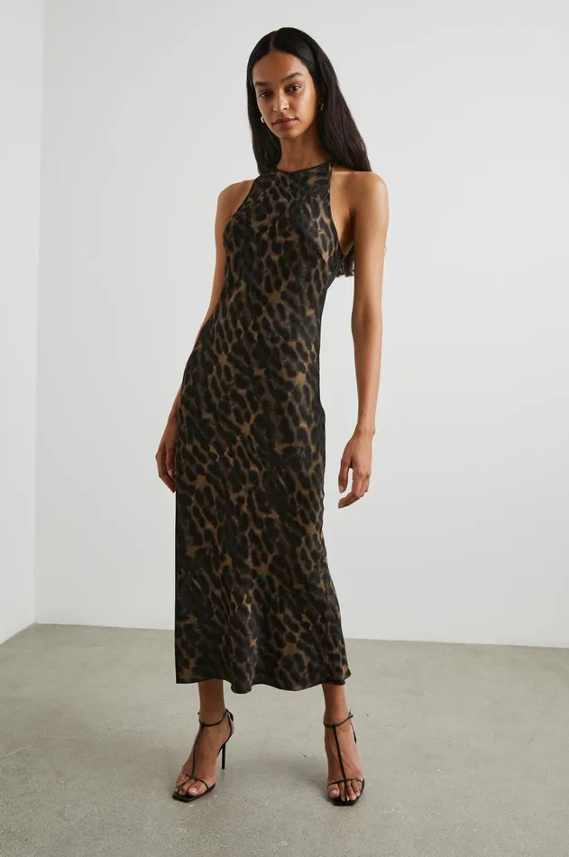 Dresses and Rompers Women Rails Solene Dress Umber Leopard