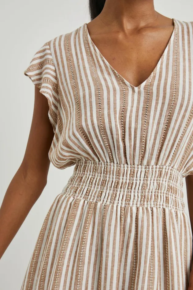 Dresses and Rompers Women Rails Tara Dress Palo Santo Stripe