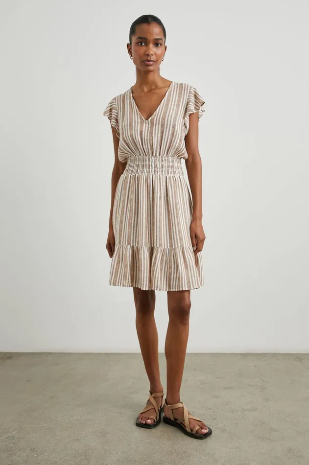Dresses and Rompers Women Rails Tara Dress Palo Santo Stripe