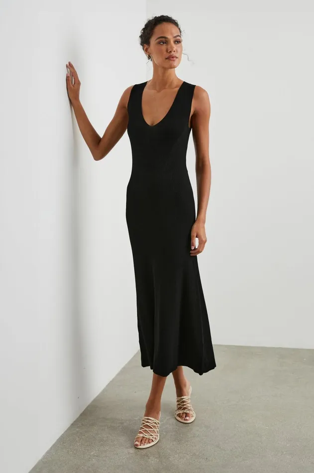 Dresses and Rompers Women Rails Teagan Dress Black