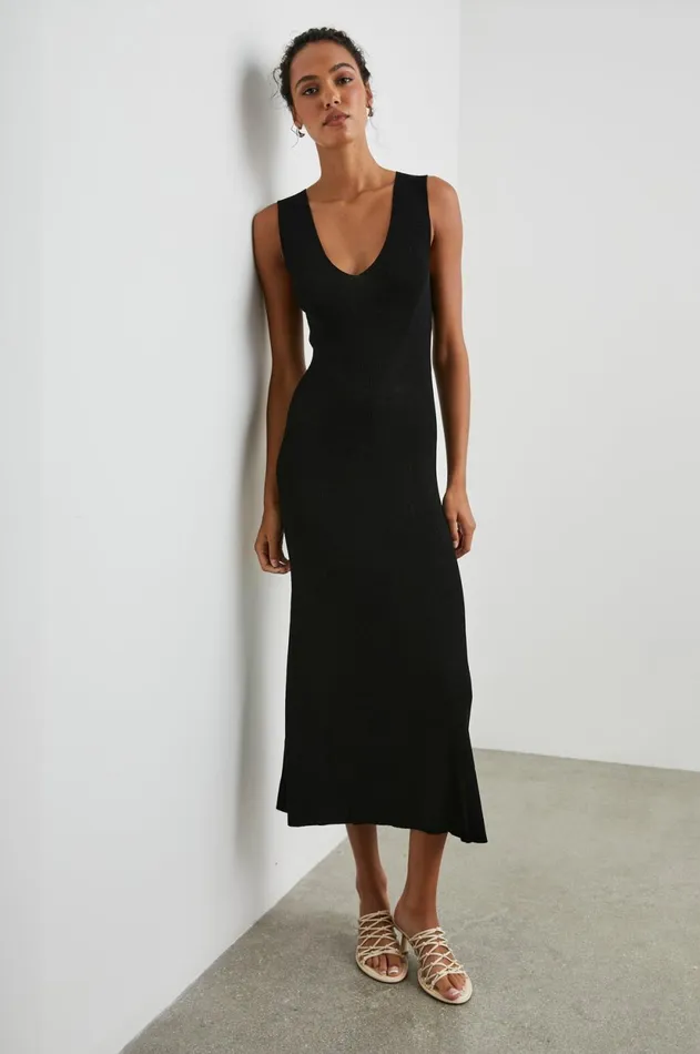Dresses and Rompers Women Rails Teagan Dress Black