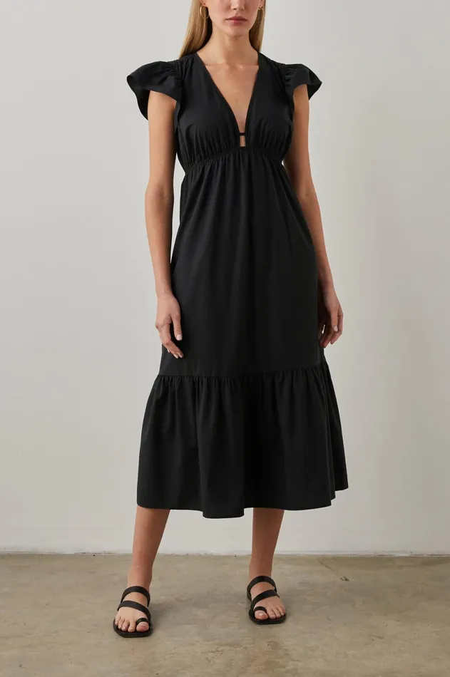 Dresses and Rompers Women Rails Tina Dress Black