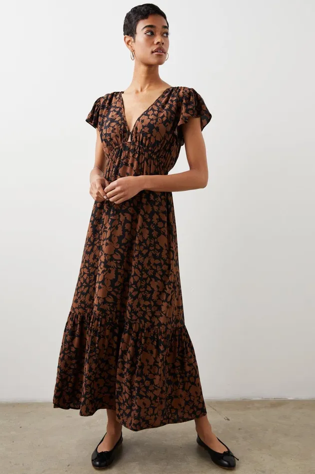Dresses and Rompers Women Rails Tina Dress Garden Silhouette