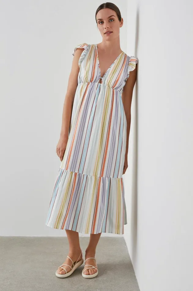 Dresses and Rompers Women Rails Tina Dress Oasis Stripe