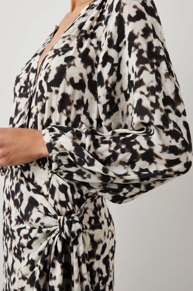 Dresses and Rompers Women Rails Tyra Dress Blurred Cheetah