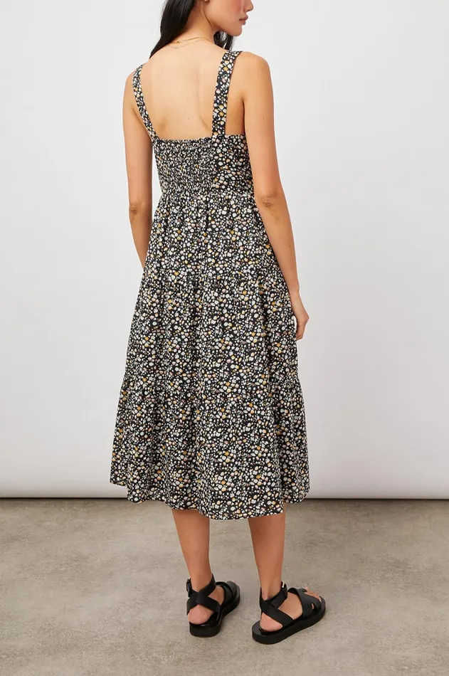 Dresses and Rompers Women Rails Violet Dress Black Mini Floral
