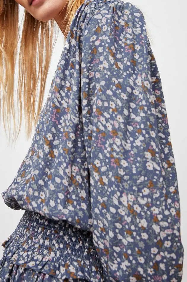 Dresses and Rompers Women Rails Zana Dress Blue Ditsy Floral