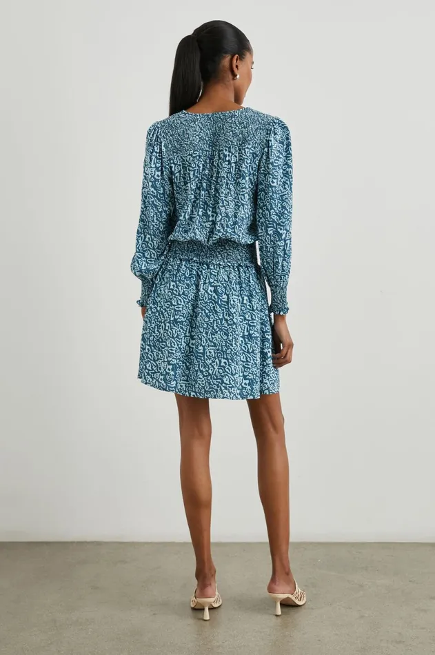 Dresses and Rompers Women Rails Zana Dress Blue Havana