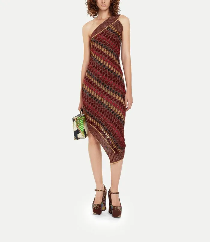 Dresses Women Vivienne Westwood Edith Dress In MultiRedGold