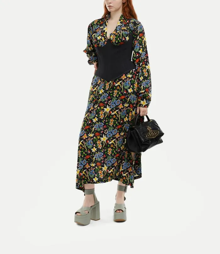 Dresses Women Vivienne Westwood Karla Dress In FolkFlower