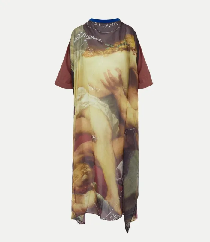Dresses Women Vivienne Westwood Kiss Swing Dress In Brown