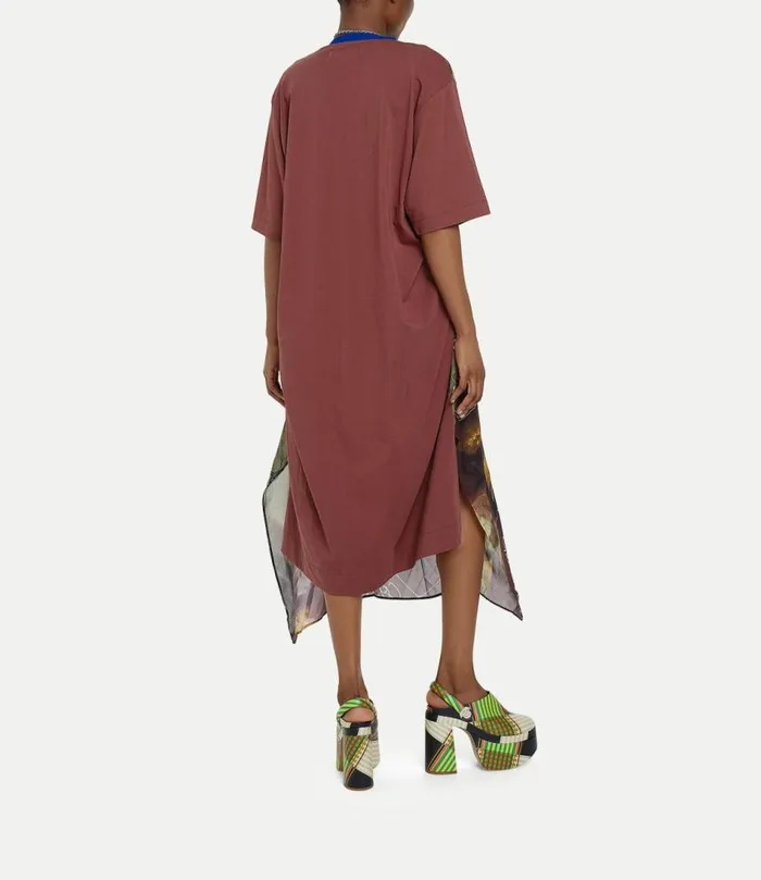 Dresses Women Vivienne Westwood Kiss Swing Dress In Brown